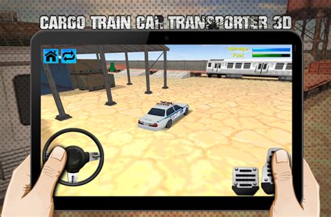 بازی Cargo Train Car Transporter 3d دانلود بازار