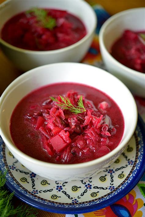 Polish Beet Soup {Barszcz Ukraiński} - Polish Your Kitchen