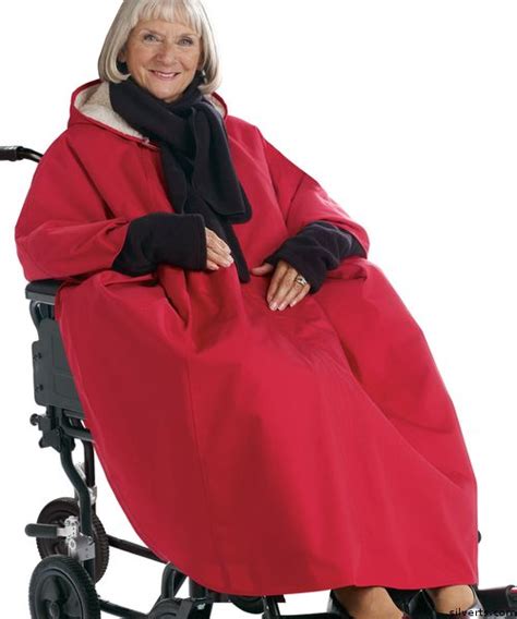 Warm Wheelchair Cape For Women And Men With Hood Winter Poncho Warm Poncho Adaptive Clothing