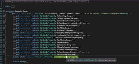 Properties Xamarin Forms How To Get The Bindableproperty By The