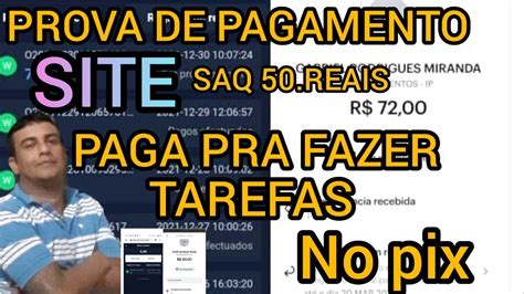 Site Pagando No Pix M Nimo De Reais Para Fazer Tarefas Todos Os