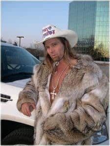 Naked Cowboy Full Length Coyote Coat 3333 MARC KAUFMAN FURS