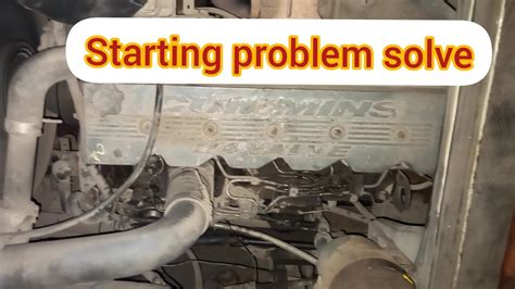 Tata 2518 Starting Problem Tata Bs4 Engine Starting Problem Youtube