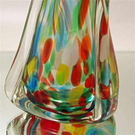 Vintage Venetian Murano Art Glass Vase, Italy | scandinavian-accents