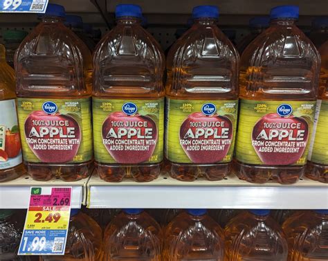 Kroger Apple Juice Just $1.99 At Kroger - iHeartKroger