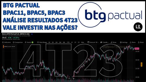 BTG Pactual Vale Investir Nas Ações BPAC11 BPAC5 BPAC3 Resultados