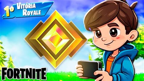 PEGUEI RANK OURO NA NOVA TEMPORADA DO FORTNITE E GANHEI VITÓRIA ROYALE