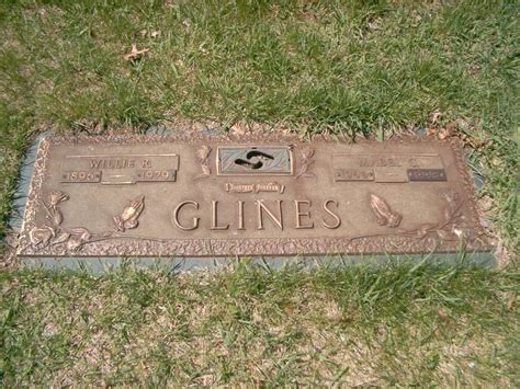William Robert Willie” Glines 1896 1979 Find A Grave äreminne