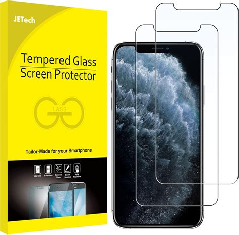 Jetech Screen Protector For Iphone 11 Pro Max And Iphone Xs Max 65 Inch Tempered Glass Film 2