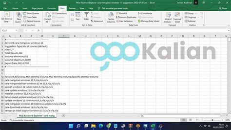 Cara Membuka File Csv Di Excel Terbukti Gookalian