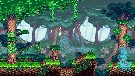 2d Game Asset Forest