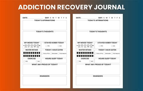 Addiction Recovery Journal Graphic By Bouty Designs Creative Fabrica