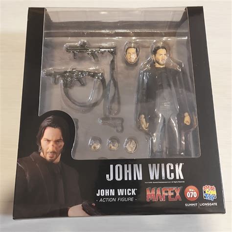 Mafex John Wick Medicom Keanu Reeves Constantine Matrix Neo