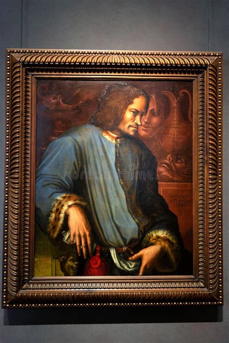 Portrait Of Lorenzo Deâ€™medici By Giorgio Vasari At Uffizi Gallery