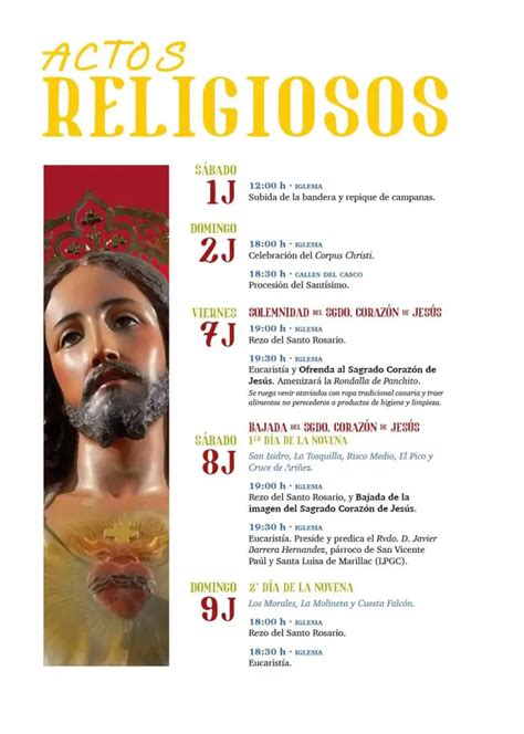 Fiestas Del Sagrado Corazón De Jesús 2024