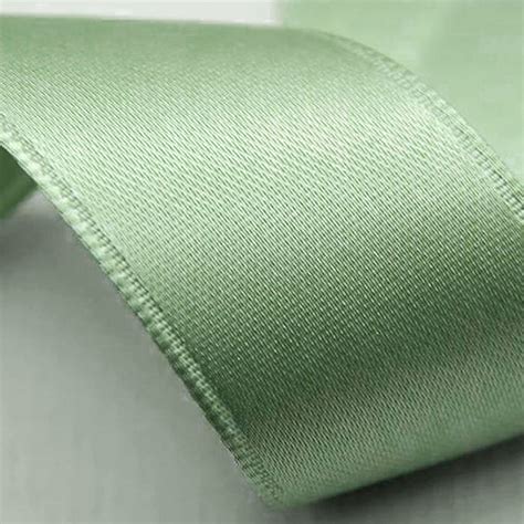 Nastro Doppio Raso Made In Italy Verde Mare Mm Mm Mm Olall