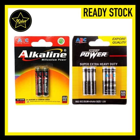 Jual Ready Baterai Lightstick Light Stick Akaline Abc Aaa A