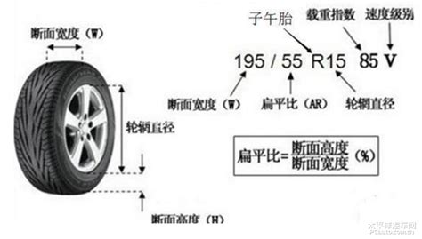 汽车轮胎规格型号参数尺寸大全、表格、图解 太平洋汽车百科