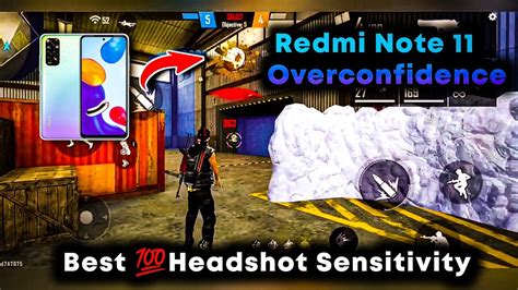 Best Settings HUD SENSI DPI Redmi Note 11 90 HEADSHOT RATE