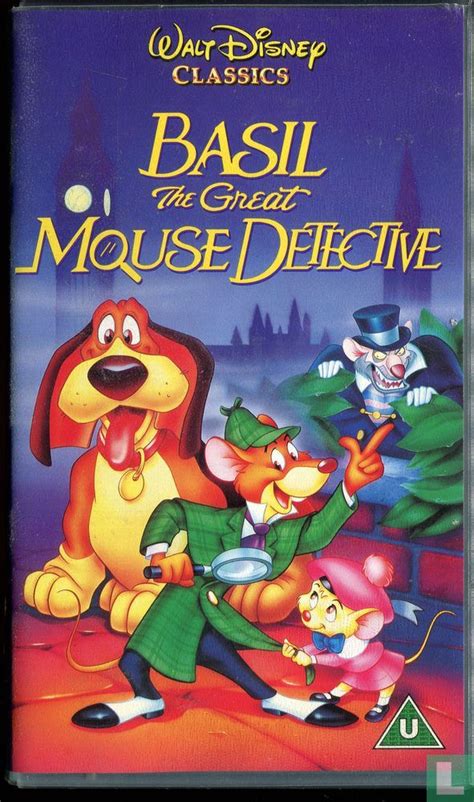 Basil The Great Mouse Detective Vhs Vhs Video Tape Lastdodo