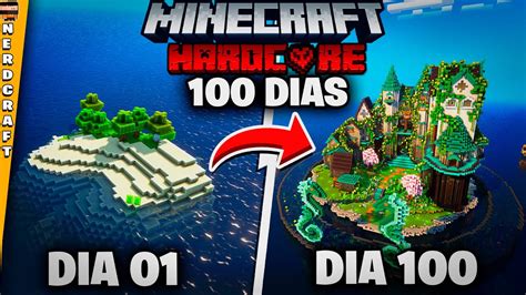 Sobrevivi Dias Em Uma Ilha No Minecraft Hardcore Youtube