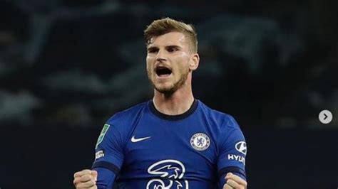 Hasil Babak Pertama Tottenham Hotspur Vs Chelsea Carabao Cup Werner