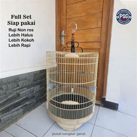 Sangkar Burung Murai Batu Murah No 2 Mentahan Full Set Kandang Murai No