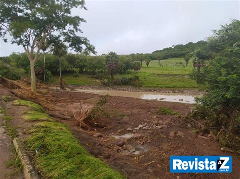 Açude Rompe E Correnteza Destrói Trecho Da Rodovia Pi 214 Em Luzilândia