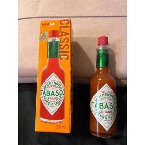 Tabasco Original Red Hot Pepper Sauce Ml Shopee Philippines