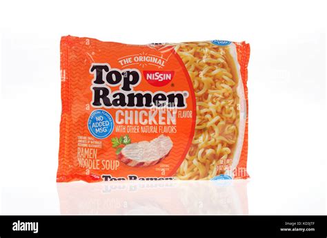 Unopened Original Nissin Top Ramen Noodle Soup In Chicken Flavor With