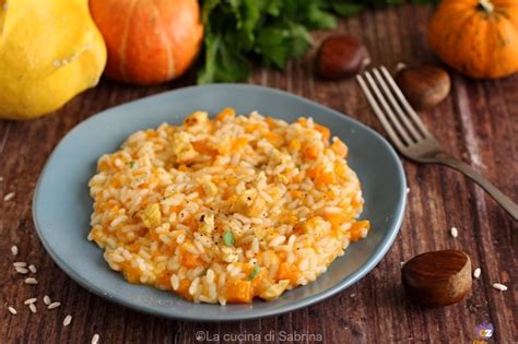 Risotto Zucca E Castagne In Pentola A Pressione La Cucina Di Sabrina