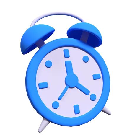 Premium Psd Clock 3d Icon