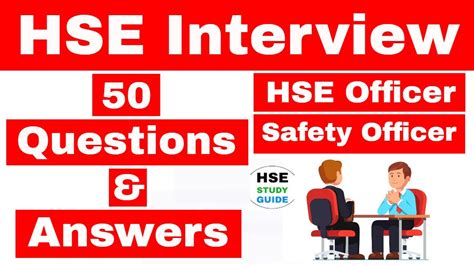 Hse Officer Interview Questions And Answers Safety Officer Interview