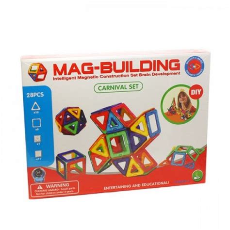 Купить Магнитный конструктор Mag Building (28 деталей) оптом в Москве ...