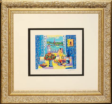 204 Jean Claude Picot 1933 2020 Pencil Signed Serigraph