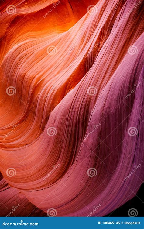 Upper Antelope Canyon Lake Powell Arizona Usa Stock Image Image Of