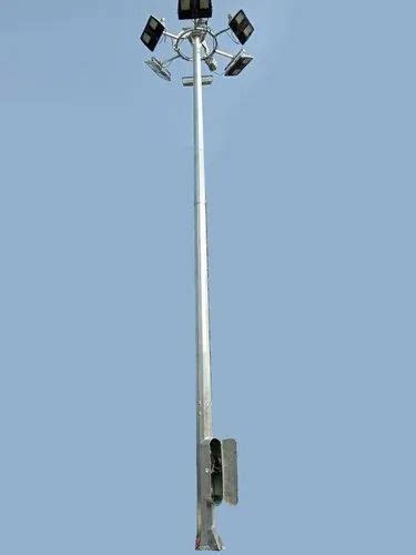 Galvanized Iron 16 Mtr High Mast Lighting Pole For Highway At Rs 75000