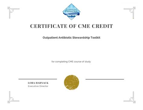 Cme Credit For Outpatient Antibiotic Stewardship Toolkit Outpatient