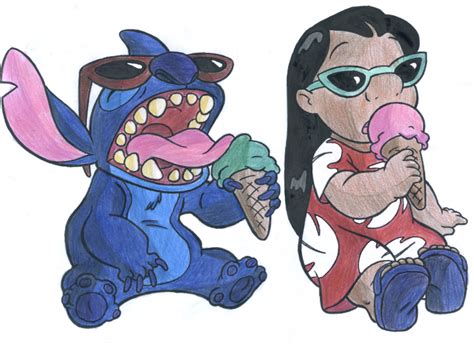 Lilo And Stitch Drawing at GetDrawings | Free download