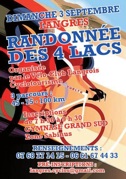 Randonnée des 4 Lacs Club cycliste Nogentais Cyclo