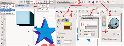 Extrude Tool Untuk Efek 3 Dimensi Di Coreldraw X7 Hot Sex Picture