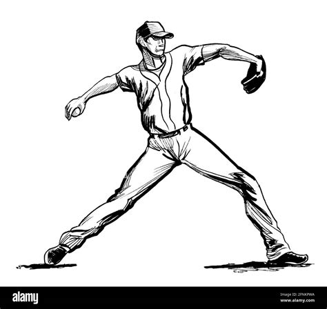 Baseball Pitcher Drawings