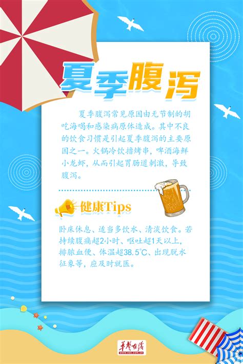 【科普动起来】海报｜炎炎夏日，这些健康问题请你别忽视 民生 湖南在线 华声在线