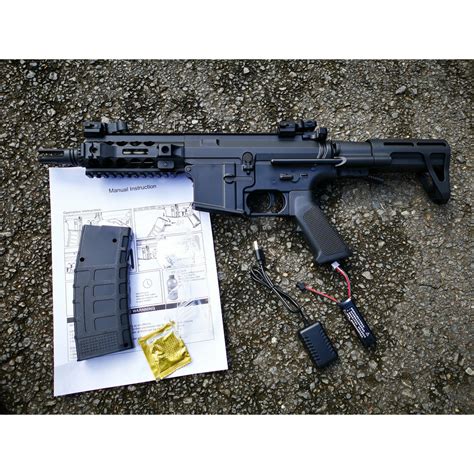 Well M4 Cqb Gel Blaster Mag Fed Nylon Metal Upgraded Adult Size