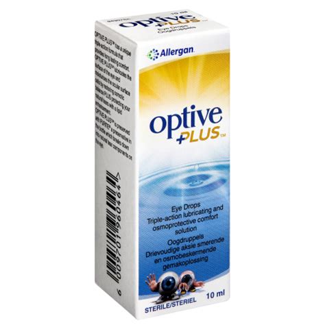 Optive Plus Eye Drops 10ml Hemlock