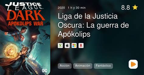 Liga de la Justicia Oscura La guerra de Apókolips 2020 PlayMax