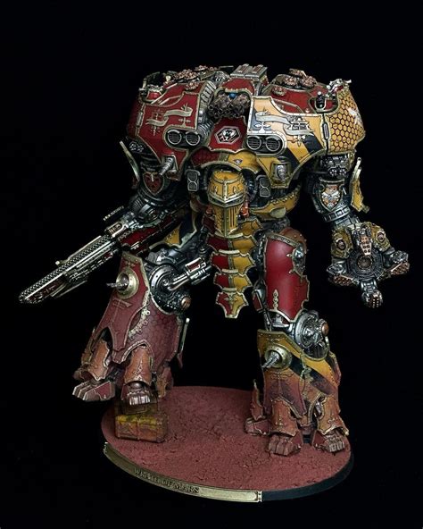 Wrath Of Mars Warmaster Titan Of Legio Ignatum Ran Out Of Shots For