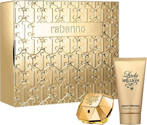 Paco Rabanne Lady Million Gaveæske Body Lotion 75ml EdP 50ml Pris