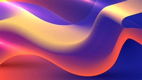 Abstract 3d Liquid Colorful Gradient Flow Wave Shape Elements Background 11300535 Vector Art At