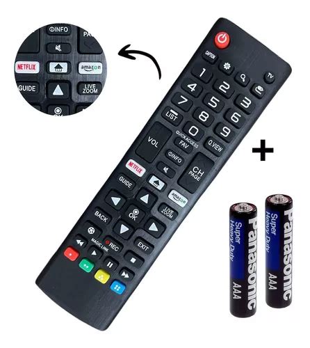 Controle Remoto Universal Para Smart Tv LG Netflix MercadoLivre